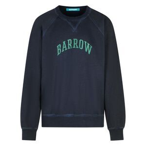 Barrow Black Cotton Sweatshirt Men